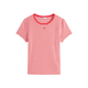 Tommy Jeans Majica ESSENTIAL rdeča/bela