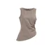 WE Fashion Bluza temno rjava/pikčasto rjava