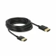 HDMI kabel z mrežno povezavo 3m Delock črn High Speed Ultra HD 4K Slim