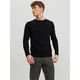 Jack & Jones Pulover Emil 12208364 Črna Regular Fit