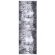 Vidaxl Kuhinjska preproga Siva 180 x 60 cm Žamet