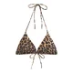 Lindex Bikini zgornji del Elle bež/kapučino/črna