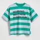 Reserved - Pamučna majica na pruge