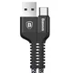 BASEUS USB-C kabel tipa C 2A 1M Confidant Ab črne barve