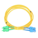 Extralink patchcord SM SC/UPC-SC/APC duplex G652D PVC 3.0mm, 2.0m ( 1908 )