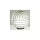 SIRU - Stona lampa CARTESIO 1xE27/60W/230V braon/bela venecijansko staklo