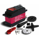 YUNIQUE GREEN-CLEAN Metal Gear Servomotor DS5180 7.4V Digitalni Servo 80KG Visok navor s Servomotorjem z 18T modelnimi kamerami za model robotskega tovornjaka Baja Car 1/10 (180 stopinj)