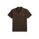 Polo Ralph Lauren Majica temno rjava / svetlo rumena