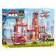 Zuru kocke Max City komplet gasilska postaja 976 kos