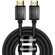 Baseus High Definition Series HDMI 2.1 cable, 8K 60Hz, 3D, HDR, 48Gbps, 2m (black)