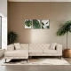 Atelier del Sofa Ugaona garnitura Como Eco, 270 cm, Bež