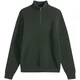 LEVIS ® Pulover Housemark Quarter Zip Sweater temno zelena