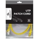 Gembird PP6U-1.5M/Y mrezni kabl, CAT6 UTP Patch cord 1.5m yellow
