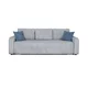 Grantex Line Sofa na razvlačenje Paterno 2, 150x200cm, Siva