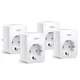 Pametna uticnica TP-LINK Tapo P110(4-pack) Wi-Fi/2,4Ghz/Max Load 16A/bela