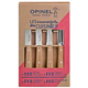 Komplet nožev ESSENTIELS, set 4 kosov, naraven, bukov les, Opinel