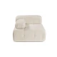 Atelier del Sofa Fotelja Doblo L1 100x80x105cm Krem