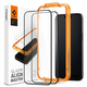 Spigen Glass tR AlignMaster 2 Pack, FC Black - iPhone 15 (AGL06906)