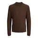 JACK & JONES Pulover JJEDover čokolada