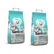 Sanicat posip Clumping White Cotton Fresh 2 x 20 l