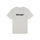 WRANGLER Majica Logo Tee temno modra/naravno bela