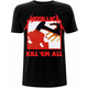 Metallica Unisex majica Kill Em All Tracks (Back Print) S