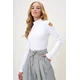 Trend Alacati Stili Ženska bluza dugih rukava Alc-X13141, Bela