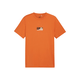 PUMA Funkcionalna majica temno siva/temno oranžna/črna/bela