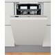 Whirlpool WSIC 3M27 Ugradna mašina za pranje sudova 10 kompleta, 6 programa, Bela