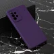Maska za Samsung Galaxy A52 4G/A52 5G/A52s 5G mat Teracell Giulietta tamno ljubičasta