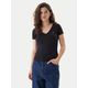 Tommy Jeans Majica Essential DW0DW17385 Črna Slim Fit