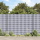 shumee Vrtno platno PVC 70x0,19 m svetlo sivo