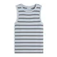 TOMMY HILFIGER Top svetlo modra/črna/bela