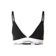 Calvin Klein Underwear Nedrček črna/bela