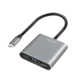 shumee Adapter USB-C 3.2 Gen1 LogiLink na HDMI 4K/60Hz 2xUSB PD 5 Gb/s 100W 0,15 m
