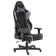 Dxracer PISARNIŠKI STOL kovina, umetna masa, tekstil siva, črna