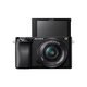 Digitalni fotoaparat SONY ILCE6100LB Alfa 6100LB serije E s senzorjem APS-C (body + OBJEKTIV SELP1650)