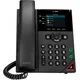 Poly VVX 250 4-Line IP Phone and PoE-enabled No localization 89B62AA#AC3