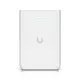 Ubiquiti U7-Pro-Wall mounted WiFi 7 AP with 6 spatial streams and 6 GHz support tailored for home builders with seamless installation options