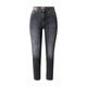 ONLY Kavbojke črn denim