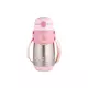 CANPOL Šolja thermal za bebe 300 ml sa slamčicom 74/054 - pink boje