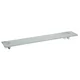 Steklena polica OMEGA, 600 x 130 mm - Kromasta - 600.00 - 144 - Steklo - Vijaki - Okrogla - Bemeta - OMEGA - 600x65x130 mm - Polica