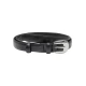 Chunky Buckle belt black/silver color
