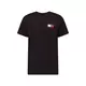 Tommy Jeans Majica Essential Flag DM0DM20740 Črna Slim Fit