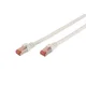 CAT 6 S-FTP patch cord, Cu, LSZH AWG 27/7, length 5 m, color white