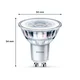 Philipsova sijalka LED GU10 3,5W 255lm 827 prozorna 36° 6 kosov - Steklo