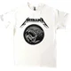 Metallica Majica Black Album Poster White L