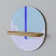 shumee Ovalna polica TIDAL STRIPE