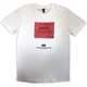Oasis Definitely Maybe Ticket Stub White XL Majica