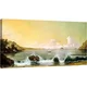 Stenska slika na platnu Hyidecorart morska pokrajina vintage 73x146 cm, HD tisk, trden lesen okvir, pripravljena za obešanje, dekoracija za dnevno sobo, spalnico ali pisarno, visoka ločljivost